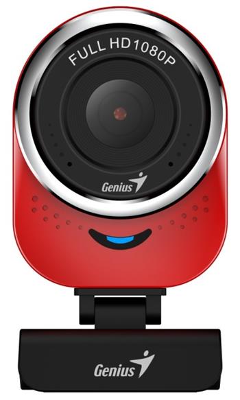 GENIUS webová kamera QCam 6000/ červená/ Full HD 1