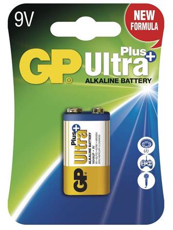 GP 9V Ultra Plus, alkalická - 1 ks