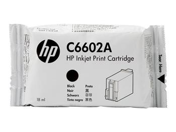 HP Black 18 ml Generic Inkjet Print Cart, C6602A