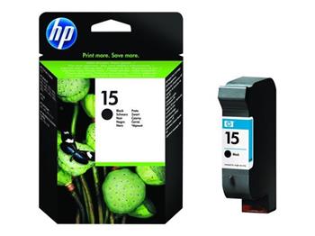 HP C6615DE Ink Cart No.15 pro DJ 84x,920,940,3820, 25ml, Black