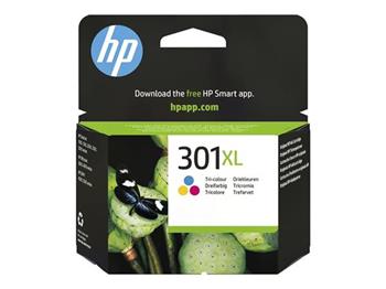 HP Ink Cartridge 301XL/Color/300 stran
