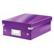 LEITZ Organizační box Click&Store, velikost S, purpurová