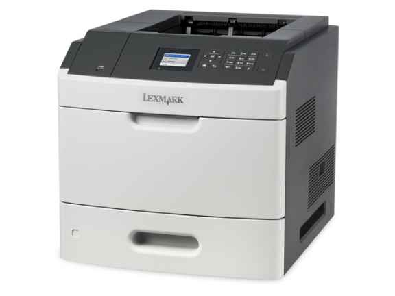 Lexmark MS810n mono laser, 52 str./min., síť, barevný LCD