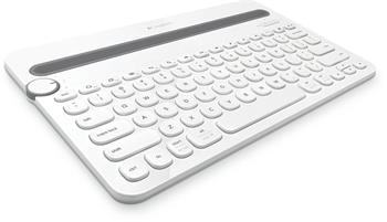 Logitech klávesnice Bluetooth Keyboard K480 US, bílá