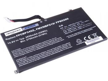 Náhradní baterie AVACOMFujitsu Siemens LifeBook UH572, Li-Pol 14,8V 2850mAh/42Wh