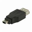 Nedis CCGP60902BK - USB 2.0 Adaptér | Mini 5-Pin Zástrčka - A Zásuvka | Černá barva