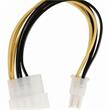 Nedis CCGP74060VA015 - Interní napájecí kabel | Molex Zástrčka - PCI Express Zástrčka | 0,15 m | Různé