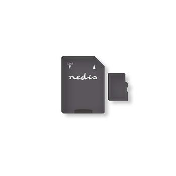 Nedis MMSD32100BK - Paměťová karta | microSDHC | 32 GB | Zápis až 90 Mb/s | Třída 10