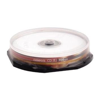OMEGA CD-R 700MB 52X CAKE*10