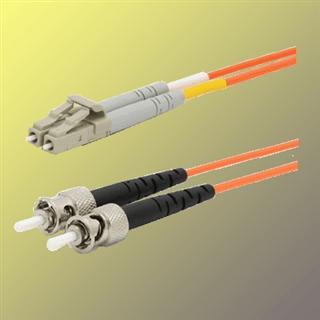 OPTIX LC/UPC-ST/UPC Optický patch cord 50/125 20m