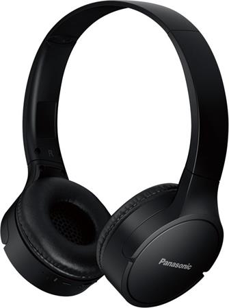 Panasonic RB-HF420BE-K, bezdrátové sluchátka, přes hlavu, Bluetooth, Mikrofon, XBS, 50 hodin výdrž, černá