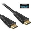 PremiumCord HDMI High Speed + Ethernet kabel, zlacené konektory, 3m