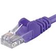 Premiumcord Patch kabel CAT6a S-FTP, RJ45-RJ45, AWG 26/7 10m fialová