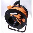 PremiumCord Prodlužovací kabel 230V 50m buben, průřez vodiče 3x1,5mm2