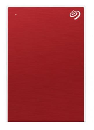 Seagate One Touch, 2TB externí HDD, 2.5", USB 3.0, červený