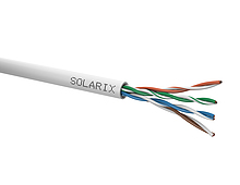Solarix Instalační kabel CAT5E UTP PVC Eca 1000/cívka SXKD-5E-UTP-PVC