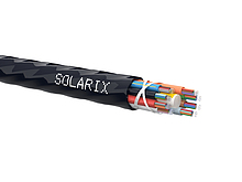 Solarix Zafukovací kabel MICRO Solarix 96vl 9/125 HDPE Fca černý SXKO-MICRO-96-OS-HDPE