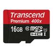 Transcend 16GB microSDHC UHS-I 400x Premium (Class 10) paměťová karta (bez adaptéru)