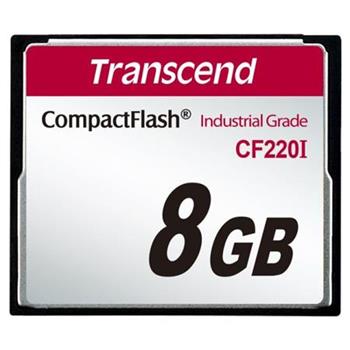 Transcend 8GB INDUSTRIAL TEMP CF220I CF CARD (SLC)
