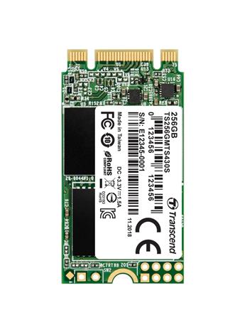 TRANSCEND MTS430S 256GB SSD disk M.2, 2242 SATA II