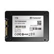 TRANSCEND SSD452K2 1TB Industrial (3K P/E) SSD disk 2.5" SATA3, 3D TLC, Aluminium case, 560MB/s R, 520 MB/W, černý