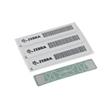 Zebra RFID Direct thermal printable 150 mic polypropylene wristband with clip closure (includes white clips)